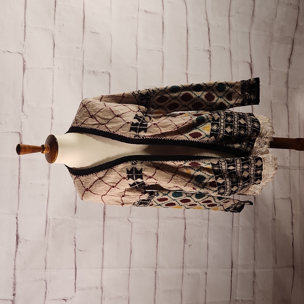 BKE Fuzzy Sweater Cardigan